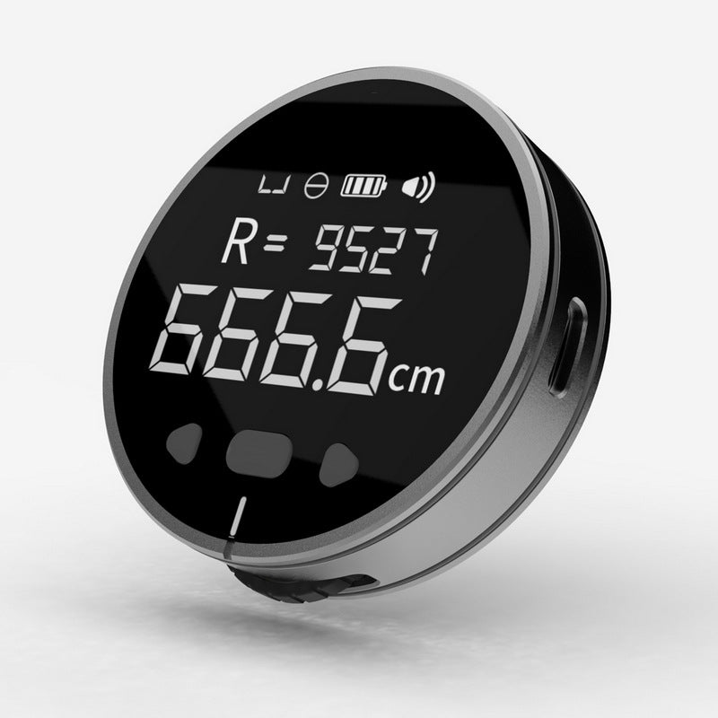 Mini smart digital measuring tool for curved and straight surface measurement
