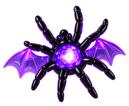 Halloween LED String Lights – Spider & Bat Decorative Fairy Lights