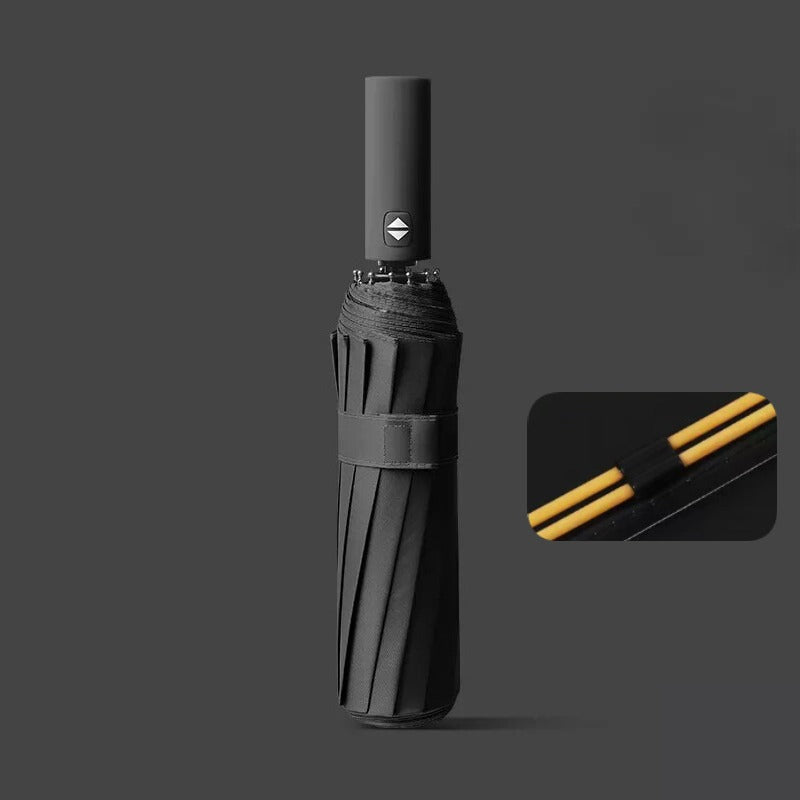24-Rib Heavy-Duty Windproof Automatic Umbrella