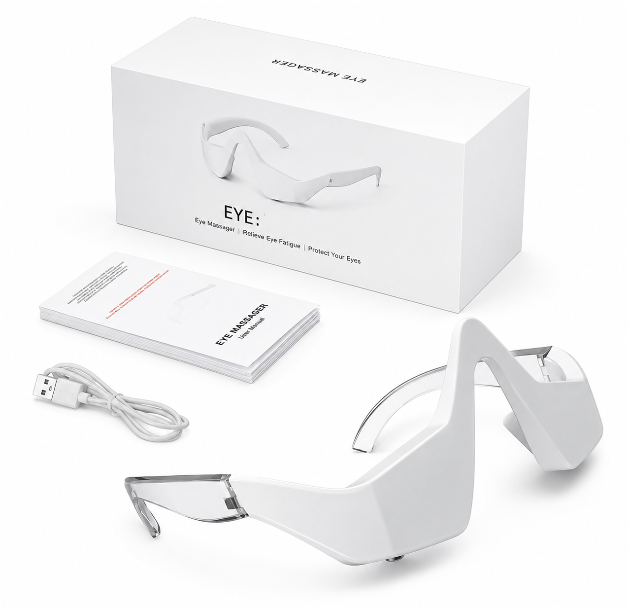3D Red Light LED Eye Care & Massager Device