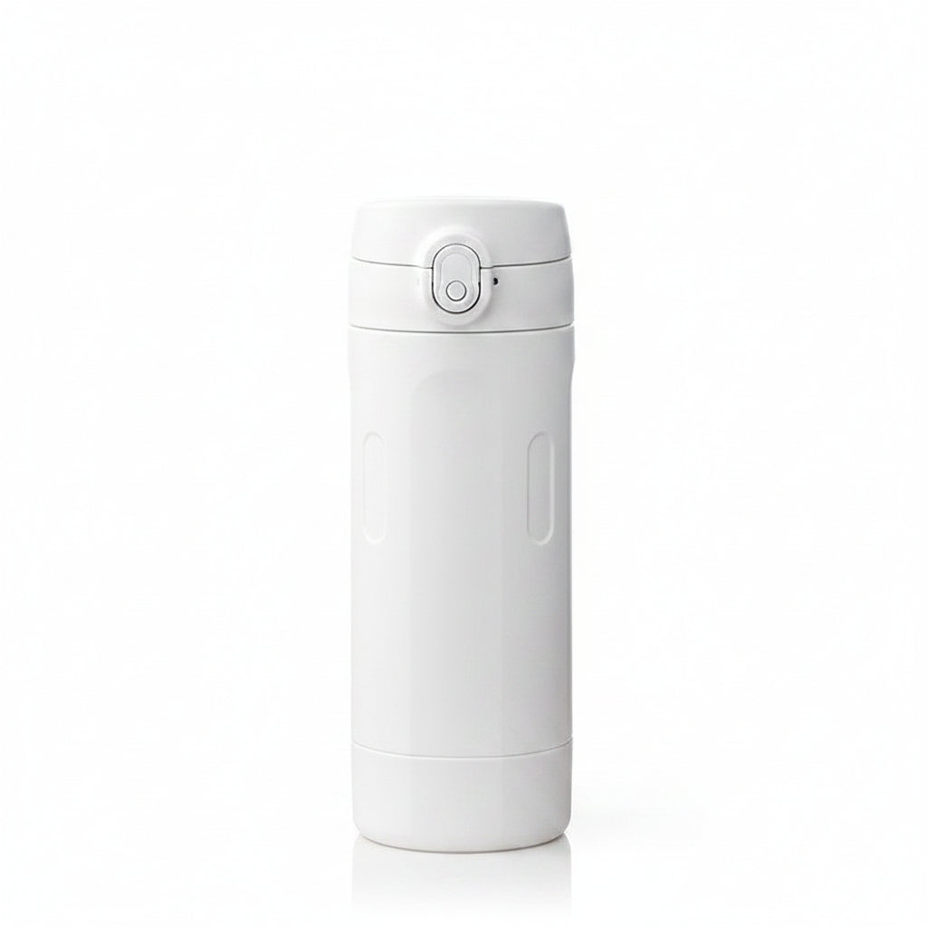 4-in-1 travel dispenser bottle set with four 30ml refillable toiletry bottles