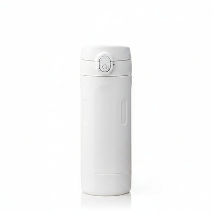 4-in-1 travel dispenser bottle set with four 30ml refillable toiletry bottles