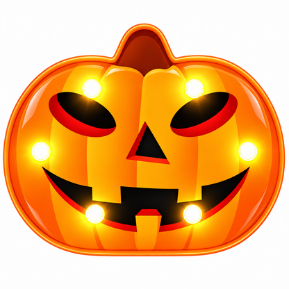 Halloween Lights Decoration LED Light Pumpkin Spider Bat Skull Outdoor Decorative Modeling Room Lights Decor Helloween Party