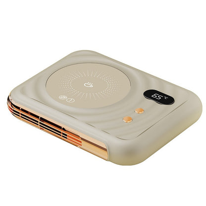 Heated cup warmer with warm air, 3-level temperature control and rapid heating