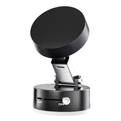 A2 Vacuum Sucker Bracket, Obsidian Black, dual suction and magnetic phone holder for car dashboard