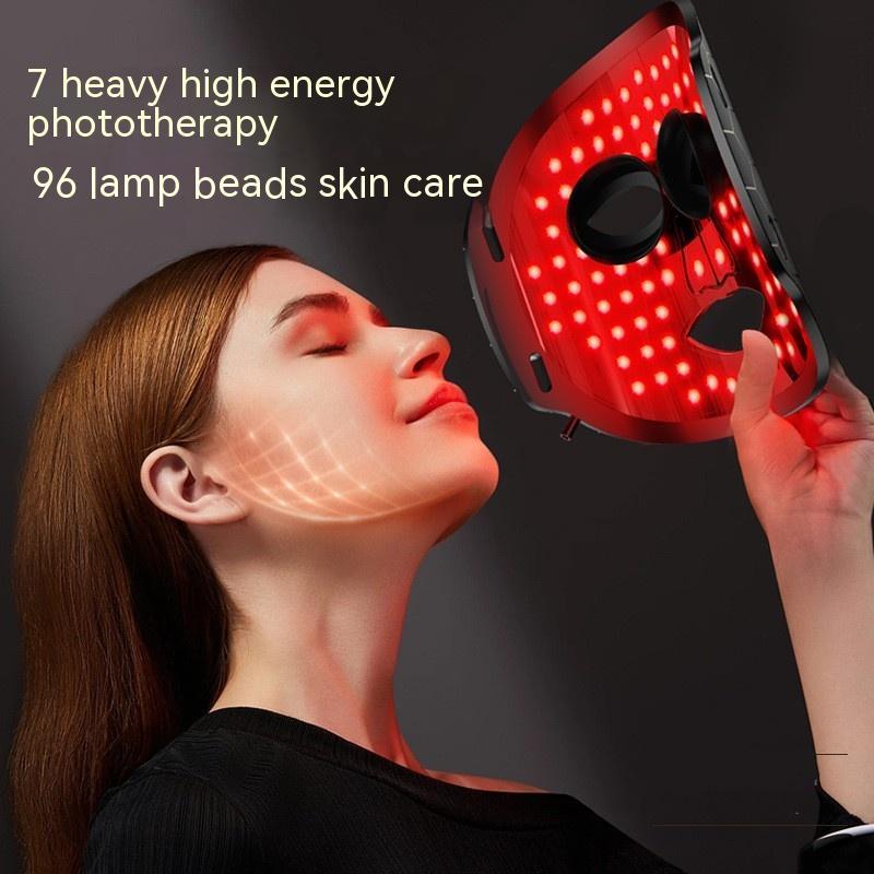 Pro-Level 7-Color Photon LED Light Therapy Mask – 96 High-Energy LEDs