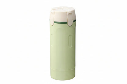 4-in-1 travel dispenser bottle set with four 30ml refillable toiletry bottles
