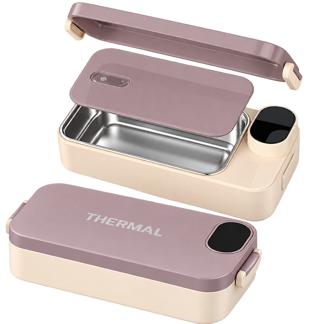 Electric Heating Lunch Box Insulated Model Rechargeable