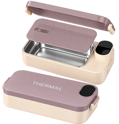 Electric Heating Lunch Box Insulated Model Rechargeable