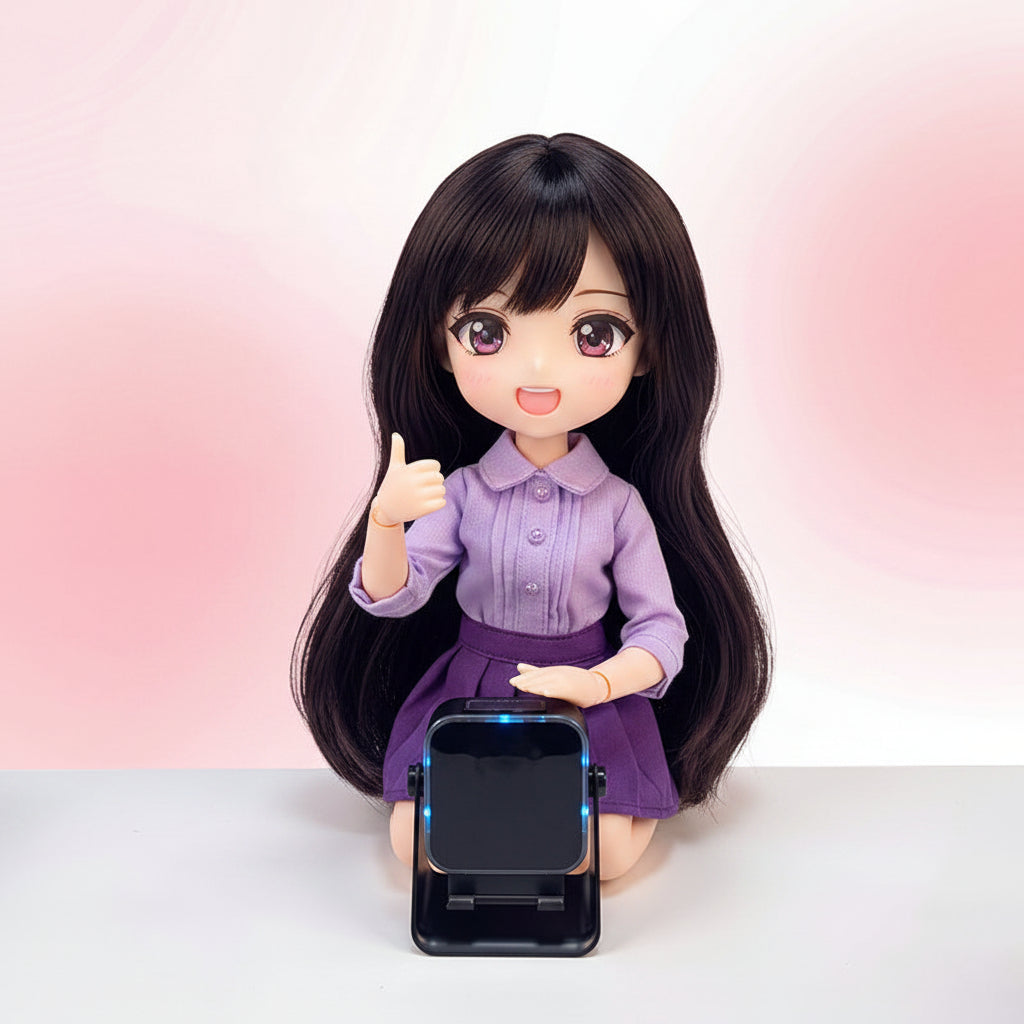 D01 PRO multi-mode magnetic phone stand and Bluetooth speaker with RGB audio-visual lighting