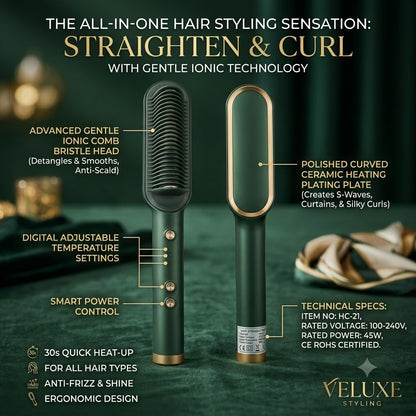 Veluxe All-In-One Hair Styling Comb